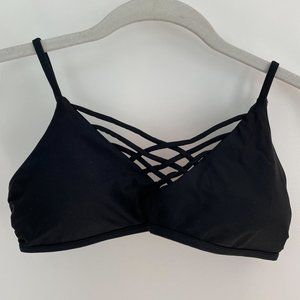 Hollister Black bikini front-cross